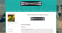 Desktop Screenshot of nurtureprojects.com