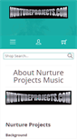 Mobile Screenshot of nurtureprojects.com